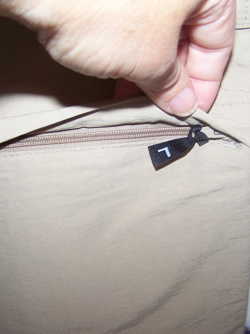 North Face Convertible Hiking Pants Sz 12 - Picture 5 of 10